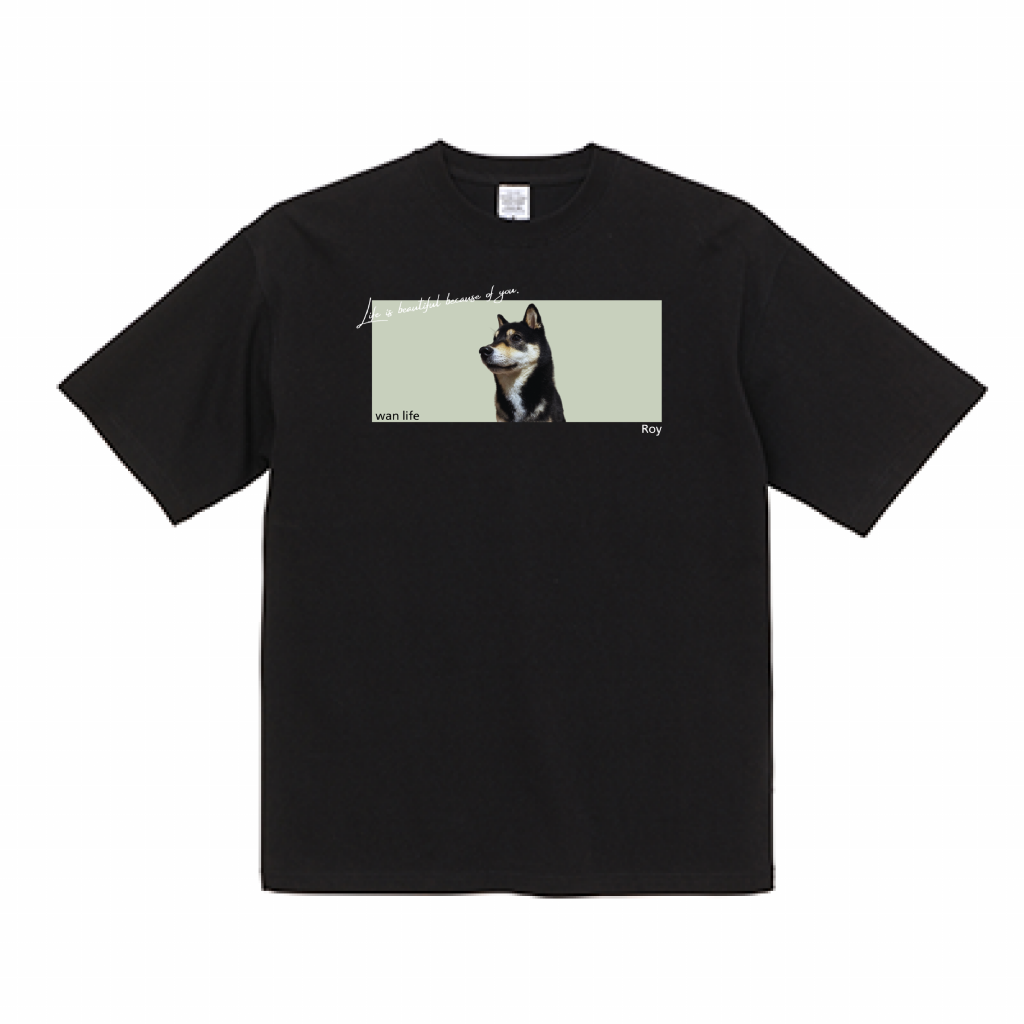 FONQ LIFE STYLE 2024 Tシャツ ブラック うちの子 